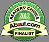 2012 About.com Readers Choice Finalist