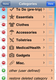 Catalog category editing