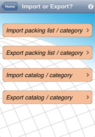 Import / Export