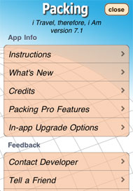 Info Screen