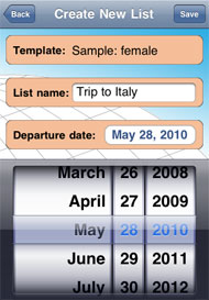 Create new list