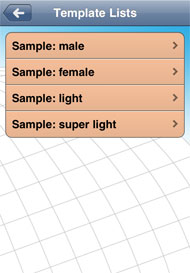 Sample lists