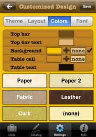 Customized design - textures