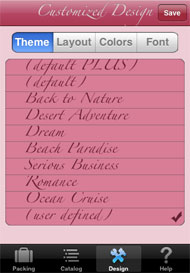 Customize Themes