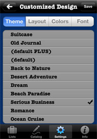 Customize Themes