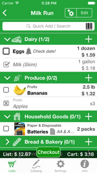 Shopping list (Shopping Pro)