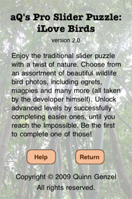 Info page