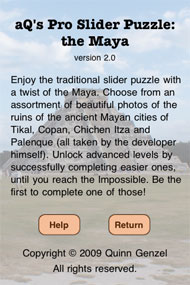Info page