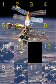 Numbered tiles