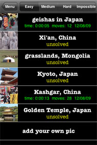 Asia puzzle list