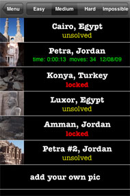 Middle East puzzle list