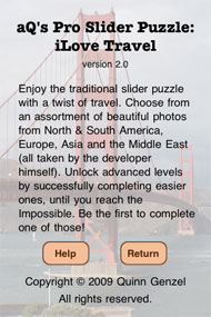 Info page
