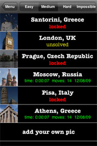 Europe puzzle list