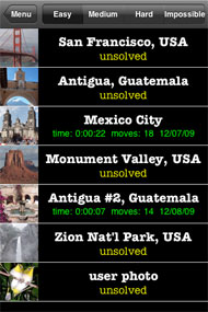 North America puzzle list