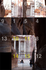 Numbered tiles